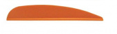 Перо оранжевое 70 мм