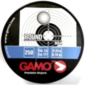 Пули 4,5 мм GAMO Round 0.53 гр. 250 шт.