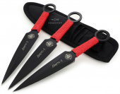 Набор метательных ножей Мастер Клинок - Дартс 1 (3 ножа, чехол, сталь 420)